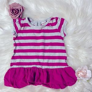 ✨Oshkosh 9 Months Short Sleeve Striped Dress✨